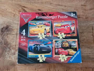 Cars Puzzels - 4 in 1 beschikbaar voor biedingen