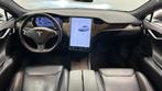Tesla Model S 100D LEER PANO LM AUTOPILOT 92000 KM, Auto's, Tesla, Automaat, Gebruikt, Zwart, Model S