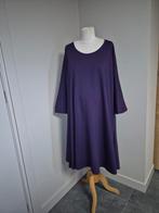 Nieuw jurk donkerpaars elasthan 46 48 50 52 54 56 58 60 62 6, Kleding | Dames, Grote Maten, Ophalen of Verzenden, Nieuw, Paars