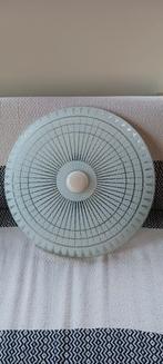 Plafonnière - 50 cm doorsnee- vintage (50 jaar oud ), Ophalen, Gebruikt, Glas, Vintage