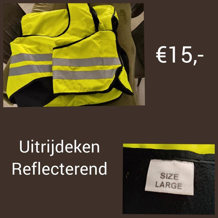 Uitrijdeken, Dieren en Toebehoren, Paarden en Pony's | Dekens en Dekjes, Gebruikt, Deken, Ophalen of Verzenden