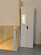 Kast 2 deurs wit, Ophalen, 50 tot 100 cm, Zo goed als nieuw, 150 tot 200 cm