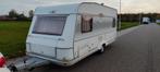 LMC Munsterland 500RD (530 K1) met rondzit en Frans bed, Caravans en Kamperen, Caravans, LMC en Münsterland, Disselslot, 5 tot 6 meter