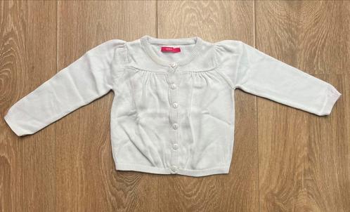 Hema vest wit maat 74, Kinderen en Baby's, Babykleding | Maat 74, Gebruikt, Meisje, Truitje of Vestje, Ophalen of Verzenden