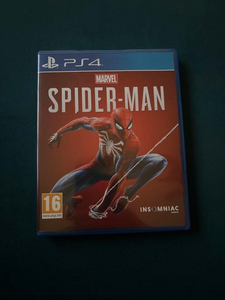 Marvel's Spider-Man PS4, Spelcomputers en Games, Spelcomputers | Sony PlayStation 4, Zo goed als nieuw, Original, Zonder controller