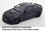 BMW M2 Competition 2021 "By LP" Zwart 1-18 GT Spirit Limited, Hobby en Vrije tijd, Modelauto's | 1:18, Nieuw, Overige merken, Ophalen of Verzenden