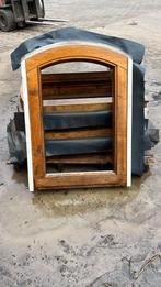 Hardhoutenkozijn 14 stuks, Ophalen, Zo goed als nieuw