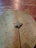 Vintage Speldje met Kroon en Vleugels, Verzamelen, Speldjes, Pins en Buttons, Ophalen of Verzenden, Gebruikt, Overige onderwerpen