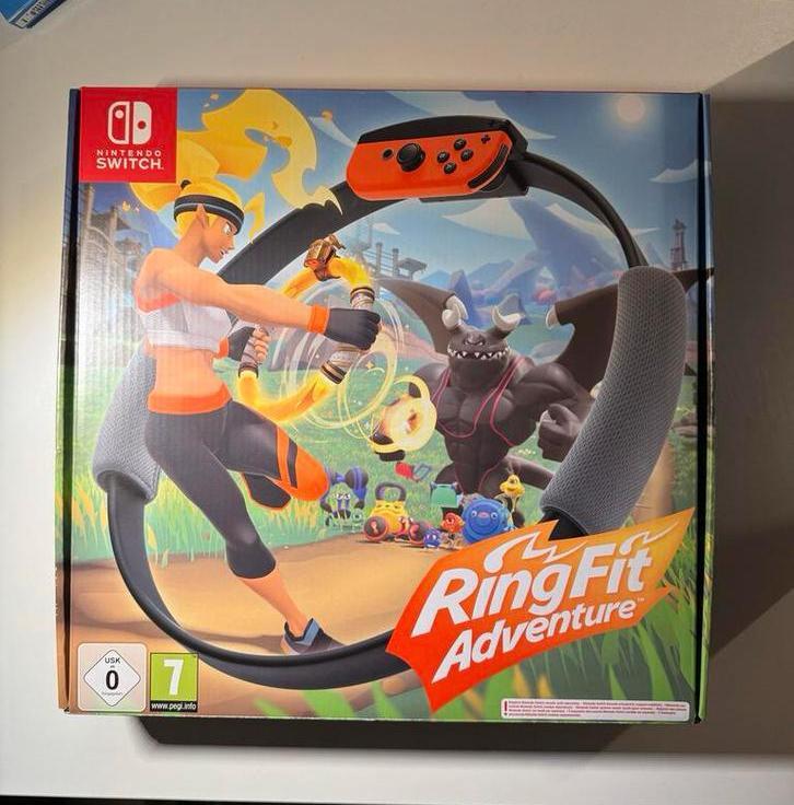 Ring Fit Adventure - Nintendo Switch, Spelcomputers en Games, Games | Nintendo Switch, Zo goed als nieuw, Sport, 1 speler, Vanaf 7 jaar