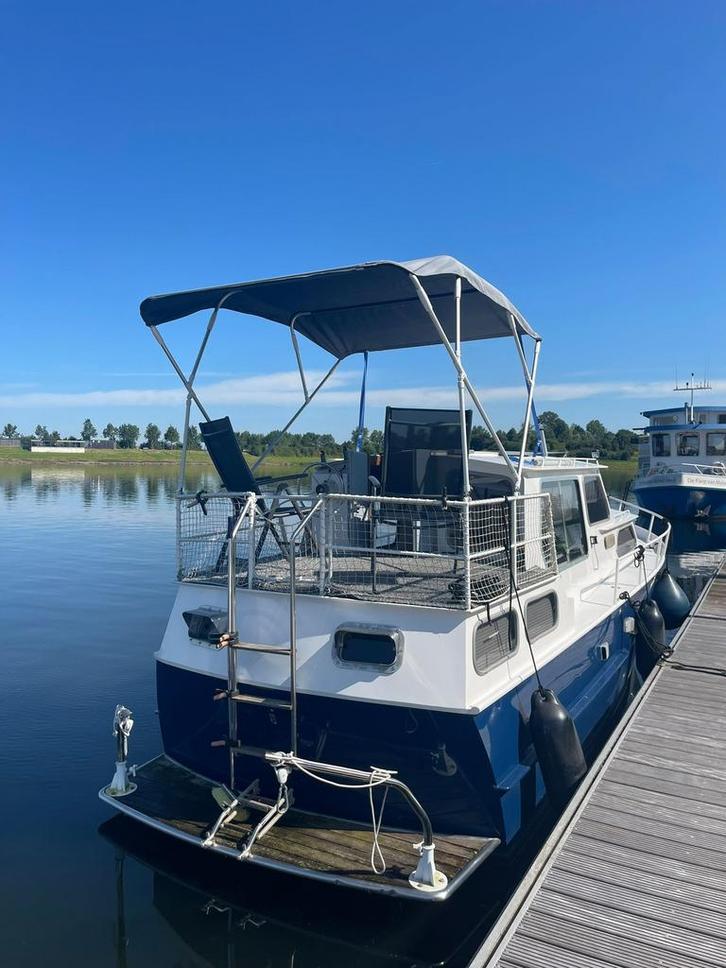 Curtevenne GSAK 830, Watersport en Boten, Motorboten en Motorjachten, Gebruikt, Staal, 6 tot 9 meter, Diesel, Binnenboordmotor