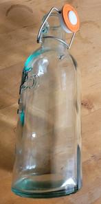 Jamie Oliver glazen fles beugelfles, Huis en Inrichting, Glas of Glazen, Ophalen of Verzenden, Overige stijlen, Glas