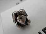 Pandora bedel konijn, Ophalen of Verzenden, Zo goed als nieuw, Zilver, Pandora
