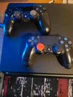 PlayStation 4 met 2 controllers, Spelcomputers en Games, Spelcomputers | Sony PlayStation 4, Ophalen of Verzenden, Gebruikt, Met 2 controllers