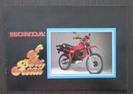 Folder Honda 'off the Road' - circa 1982 (Nederlands), Motoren, Verzenden, Honda