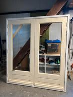 Buitenkozijn merbau tuindeuren, Doe-het-zelf en Verbouw, Kozijnen en Schuifpuien, Ophalen, Gebruikt, Hout