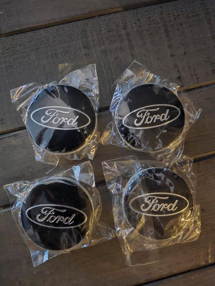 Ford Naafdoppen 54MM - Set van 4, Auto diversen, Wieldoppen, Nieuw, Ophalen of Verzenden