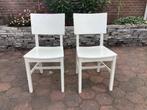 2 Witte Ikea stoelen, Huis en Inrichting, Stoelen, Ophalen, Gebruikt, Twee, Wit
