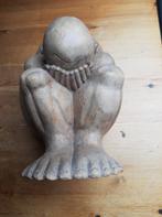houten beeld denker, Ophalen of Verzenden