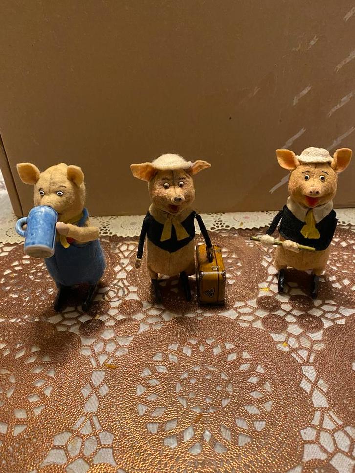 Schuco varkens, Antiek en Kunst, Antiek | Speelgoed, Ophalen of Verzenden