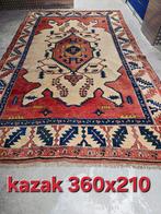 Groot Perzisch tapijt Kars kazak 360x210 wollen Vloerkleed, Info@rugsandcarpets.nl, De handelmaatschappij, Ophalen of Verzenden