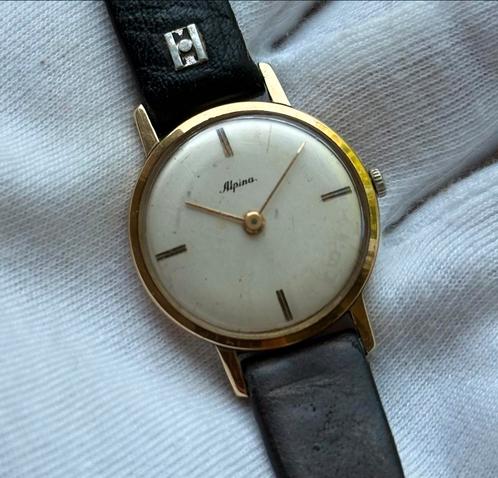 14k goud dames horloge, Antiek en Kunst, Antiek | Goud en Zilver, Goud, Ophalen of Verzenden