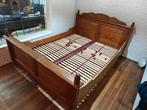 Retro grenen bed, Huis en Inrichting, Slaapkamer | Bedden, Ophalen, Gebruikt, Tweepersoons, 200 cm