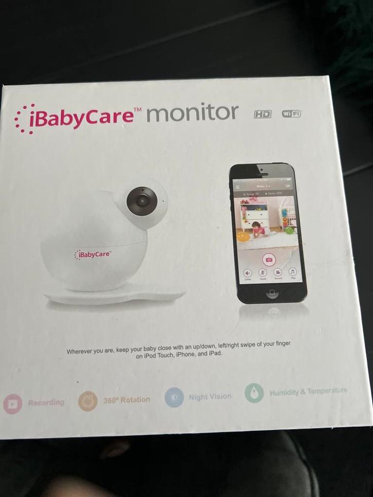 Babyfoon - Zeer Goede Staat!, Kinderen en Baby's, Babyfoons, Zo goed als nieuw, Camera, Ophalen of Verzenden