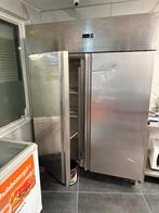 Horeca Koelkast - Professioneel Gebruikt dubbele deuren rvs, Ophalen, Gebruikt