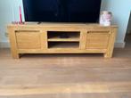 Houten tv kastje, Ophalen, 150 tot 200 cm, Teakhout, Zo goed als nieuw