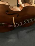 rare East German Double Bass with Gollihur flight case, Muziek en Instrumenten, Ophalen, Gebruikt, 3/4-contrabas, Met koffer