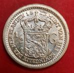 Halve gulden 1913. Pr., ½ gulden, Zilver, Ophalen of Verzenden, Koningin Wilhelmina