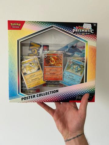 Pokemon - Prismatic Evolutions Poster Collection beschikbaar voor biedingen