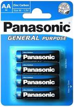 Panasonic AA General Purpose Batterijen AA (4stuks), Ophalen