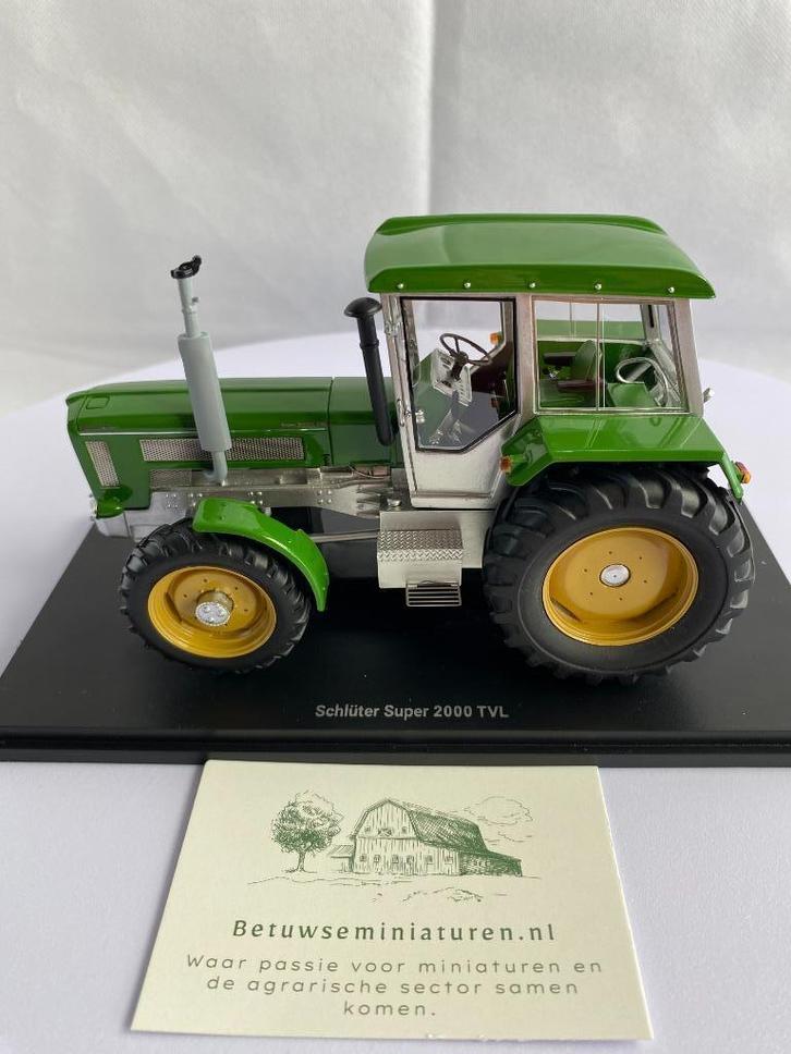 Schlüter Super 2000 TVL tractor, Hobby en Vrije tijd, Modelauto's | 1:32, Nieuw, Tractor of Landbouw, Overige merken, Ophalen of Verzenden
