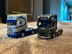 Setje tolner scania wsi, Hobby en Vrije tijd, Modelauto's | 1:50, Ophalen of Verzenden, Nieuw, Bus of Vrachtwagen, Wsi