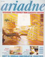 Ariadne juni 1991 - Wonen: het effect van zachte tinten, Boeken, Hobby en Vrije tijd, Ophalen of Verzenden, Zo goed als nieuw