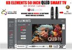 KB ELEMENTS 50 INCH QLED SMART TV, Audio, Tv en Foto, Televisies, Overige merken, QLED, 50 Hz, Nieuw