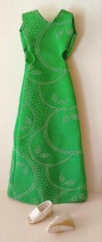 Vintage Lime Lite jurk voor Bionic Woman pop + schoenen., Ophalen of Verzenden, Gebruikt, Kleertjes