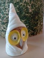 Vintage porseleinen kaarsendover Uil Royal Worcester 1976, Ophalen of Verzenden, Gebruikt