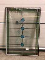 Partij glas in lood ramen in dubbel glas, Ophalen, 80 tot 120 cm, Glas in lood