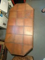 Vintage salontafel, Huis en Inrichting, Tafels | Bijzettafels, Ophalen, Zo goed als nieuw, Rechthoekig, Hout