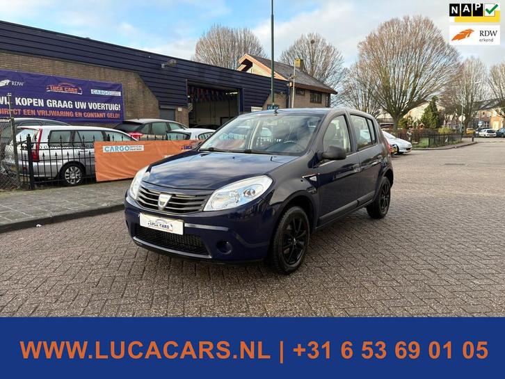Dacia Sandero 1.2 Ambiance AIRCO + NIEUWE APK!, Auto's, Dacia, Bedrijf, Te koop, Sandero, ABS, Airbags, Airconditioning, Centrale vergrendeling