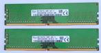 16Gb DDR4 geheugen(2X8Gb)2400Mhz/geheugenbankjes/reepjes., Computers en Software, RAM geheugen, DDR4, Ophalen of Verzenden, Zo goed als nieuw