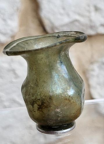  Balsamarium Romeins glas bodemvondst  beschikbaar voor biedingen
