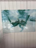 Foto op glas voor aan de muur, Ophalen, Gebruikt, 100 tot 125 cm, Foto of Poster