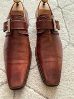 SANTONI Gespschoenen, Bruin, Verzenden, Gespschoenen, Gedragen