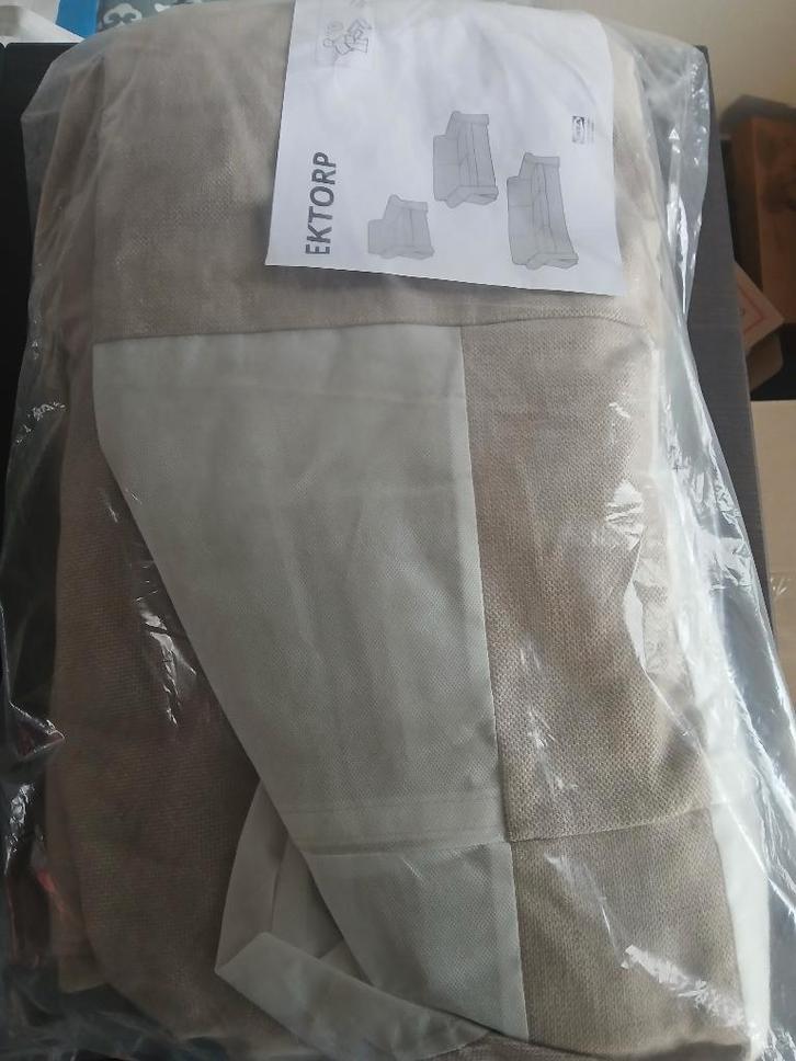 Ikea Ektorp, hoes 3-zits bank. Tallmyra beige., Huis en Inrichting, Stoffering | Tapijten en Kleden, Nieuw, 50 tot 100 cm, 200 cm of meer