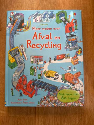 Afval en Recycling - Usborne Kinderboek beschikbaar voor biedingen