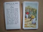 Products of the World complete set 12 trade cards 1957, Ophalen