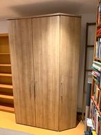 Kledingkast met schuine zijde - eiken fineer, Ophalen, 100 tot 150 cm, 200 cm of meer, Eikenhout